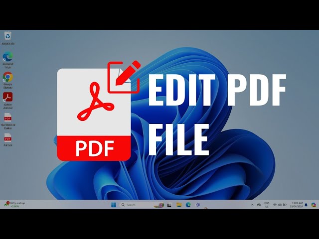 How to Edit PDF File on PC