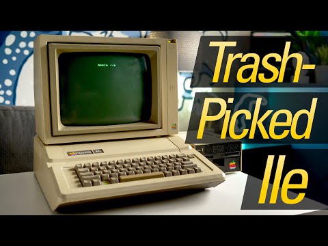 Restoring an Apple IIe Left for Scrap!