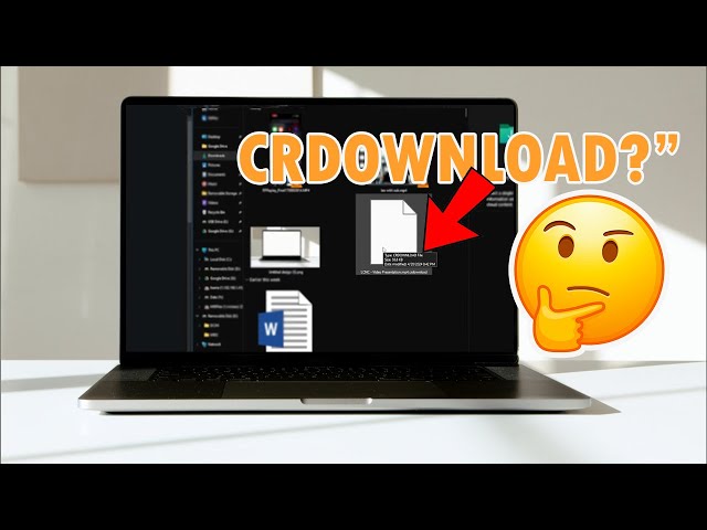 What is a CRDOWNLOAD File? Don’t Delete It Before Watching This!