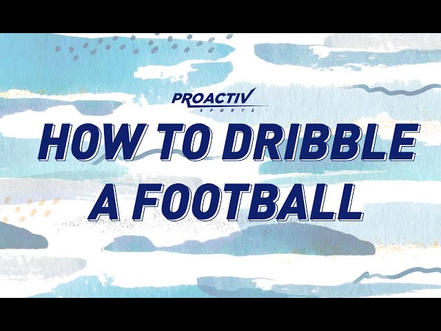 Sports @ Home | How to Dribble a Football with Proactiv Sports Singapore