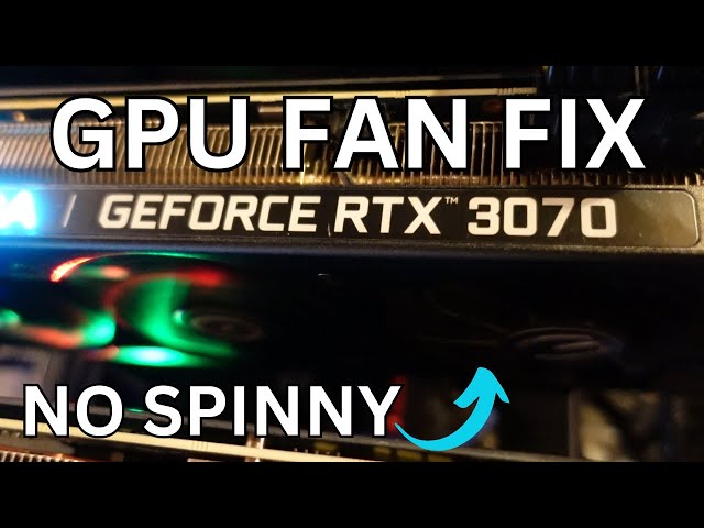 GPU Fan Repair - Board Issue