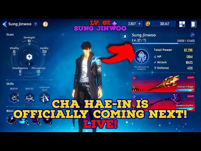 Cha Hae-In officially Next and More News Live! Solo Leveling: Arise