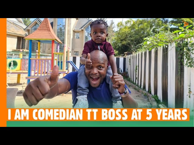 I am Comedian TT Boss at 5 years