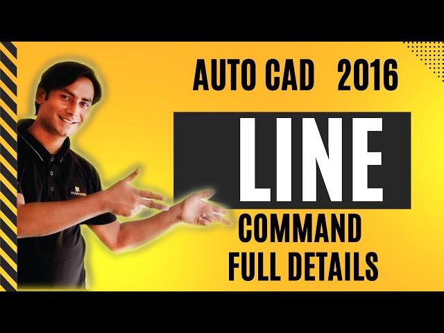 AutoCAD Tutorials:  Autocad Line Command with Full Details | Hindi/Urdu | #Autocad Course in Hindi