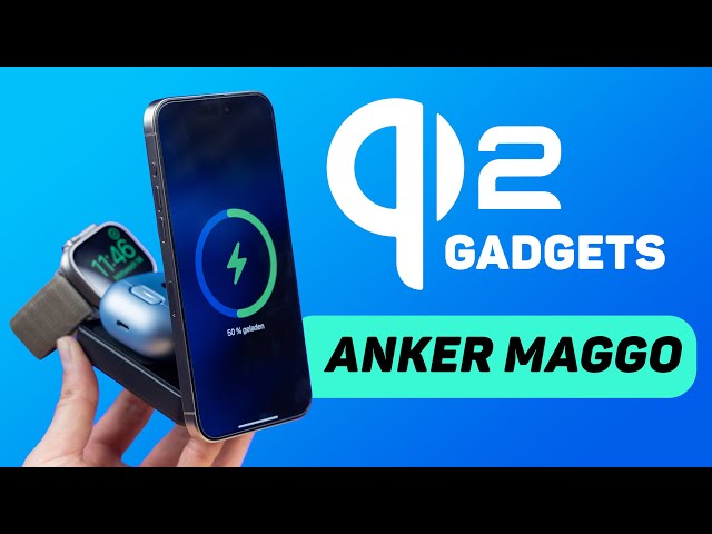 Bestes Lade-Zubehör für iPhone & Apple Watch: Anker MagGo Qi2 Powerbank & Charger ⚡