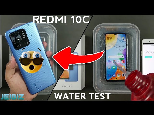 Redmi 10C Water Test 💧| Redmi 10C is Water Resistant Or Not?