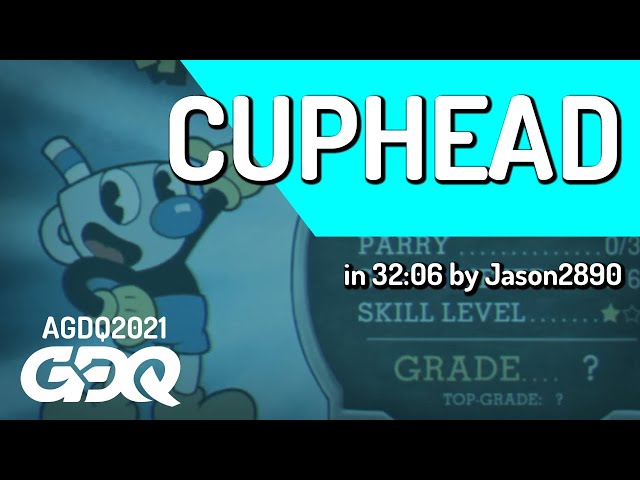 Cuphead by Jason2890 in 32:06 - Awesome Games Done Quick 2021 Online