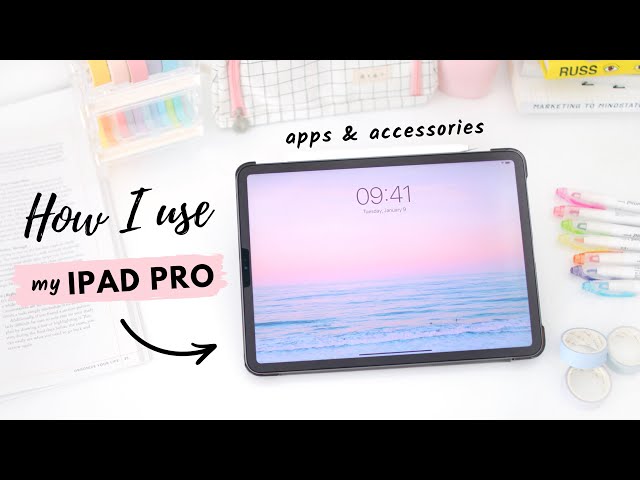 How I use my iPad Pro 🌟 apps & accessories for school and productivity!