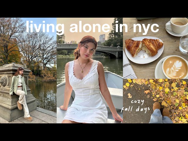 Living Alone in NYC | grocery shopping, reset routine & fall days