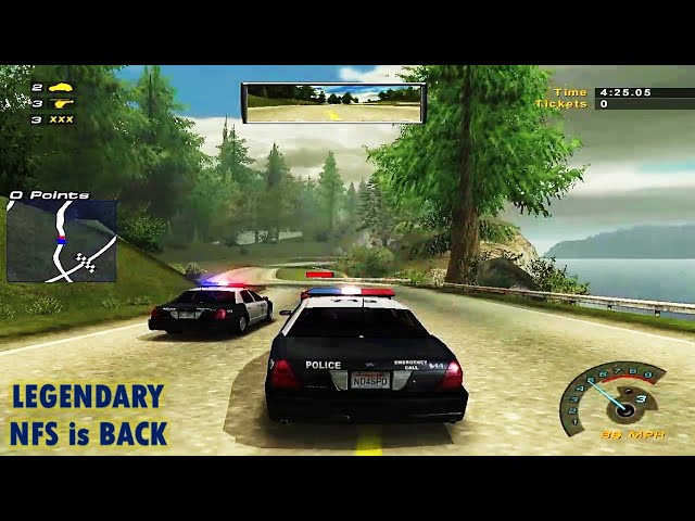 Most Powerful COP Car in NFS universe - Need For Speed Hot Pursuit 2 #2022