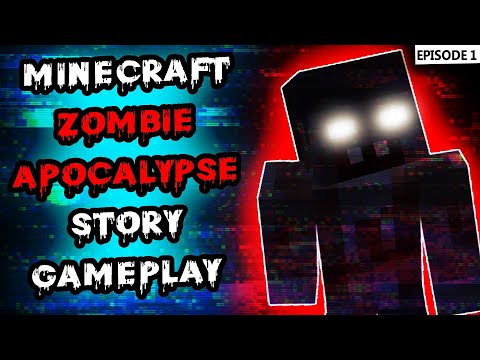 Minecraft Hardcore But its ZOMBIE APOCALYPSE | Survival Story Series Episode 1 | Dante Hindustani