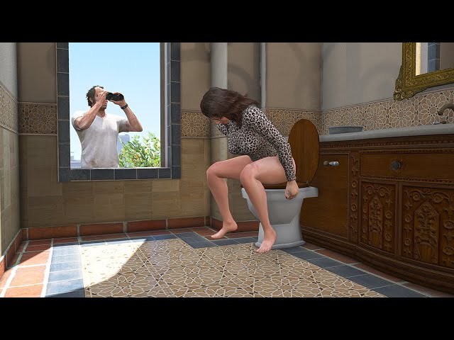What If Trevor Sees Amanda Pooping 💩 In GTA 5? (LOL)