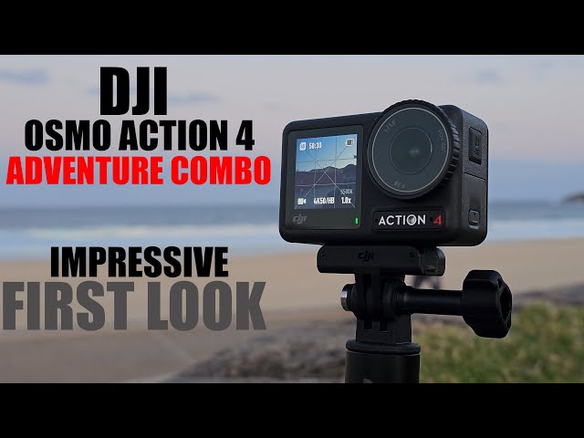 DJI OSMO ACTION 4: First Look at Adventure Combo Kit