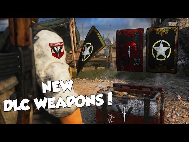 NEW RESISTANCE DLC WEAPONS & SUPPLY DROP OPENING! - COD WW2!