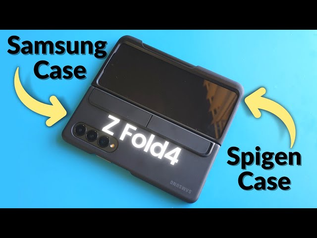 Difficult Galaxy Z Fold 4 case for S Pen Fold Edition - Spigen & Samsung