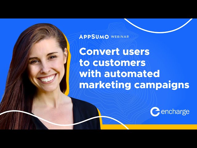 Automated email marketing campaigns with behavior-based segmentation with Encharge