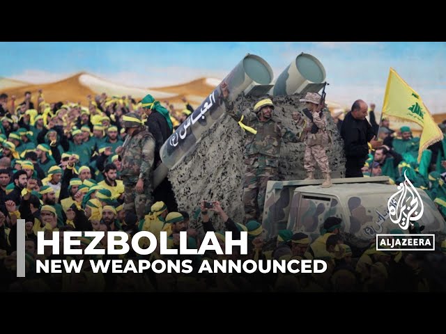 Hezbollah weapons: Lebanese group displays 'precision-guided missile'