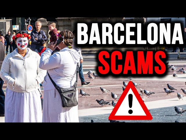 Barcelona SCAMS: Tips For Avoiding Crime and Pickpockets in Spain.