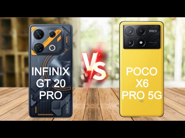 Infinix Gt 20 Pro Vs Poco X6 Pro 5g Full Comparison 2024