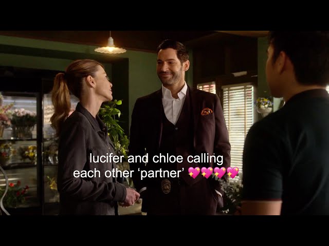lucifer and chloe calling each other 'partner'