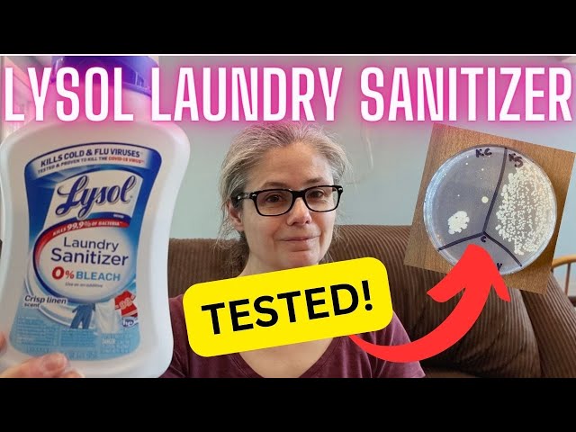 Testing Lysol Laundry Sanitizer w/Petri Dishes To See If It Removes Bacteria From Cleaning Cloths!!!