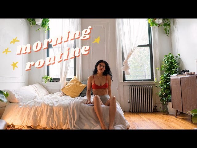 college morning routine in NYC
