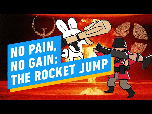 Only Gamers Could Come Up With the ROCKET JUMP (Quake, Doom and Team Fortress)