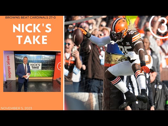 Nick's Take | Browns win game they were supposed to win and improve to 5-3 on the season