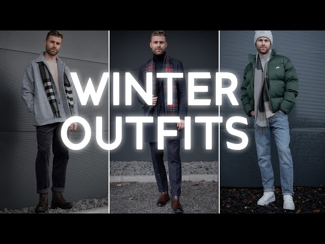 Winter Outfits für Männer 2023 ● Winter Outfit Inspiration