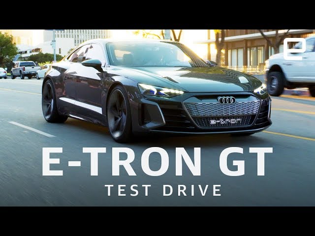 Audi E-Tron GT Test Drive