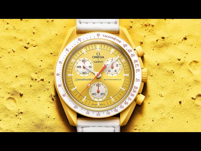 Omega Pays Tribute to Swatch with the MoonSwatch
