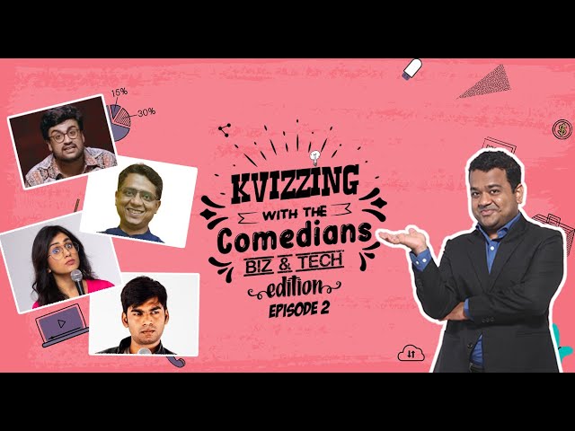 KVizzing With The Comedians - BizTech Edition | QF2 ft. Karunesh, Prashant,  Prashasti & Sumit