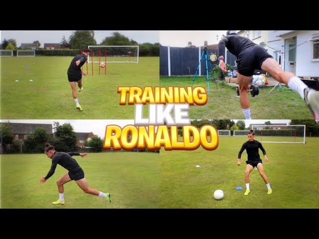I TRAINED LIKE CRISTIANO RONALDO FOR A DAY... (DAY IN THE LIFE OF A FOOTBALLER) | EP.25