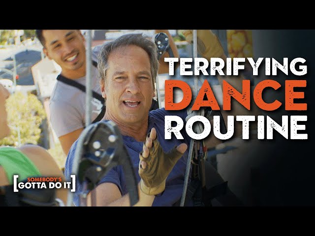 Mike Rowe DEFIES GRAVITY with this Dance Routine on the Great Wall | Somebody's Gotta Do It