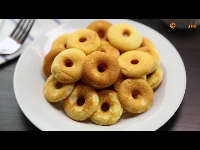 Mini Keto Pancake Donuts Recipe