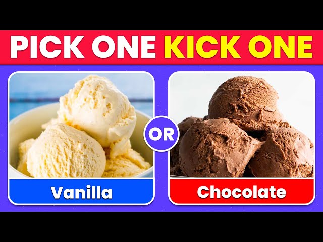 Pick One Kick One - Ice Cream Edition 🍦🍨