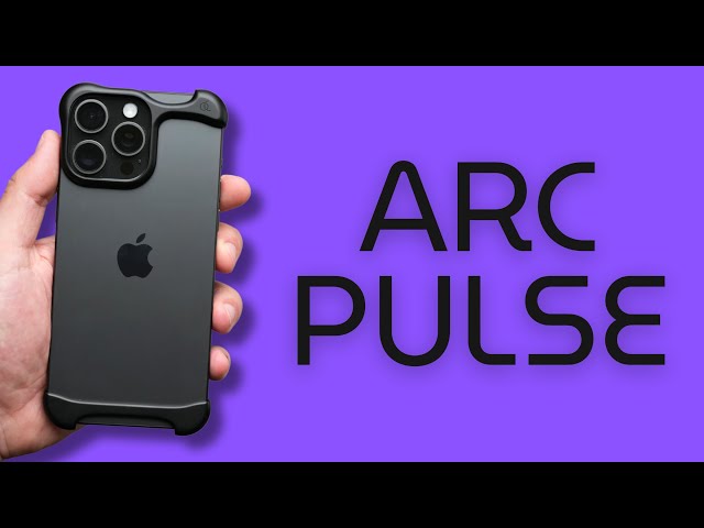 The WORLD'S MOST MINIMAL CASE!! - Arc Pulse for iPhone 15 Pro Max