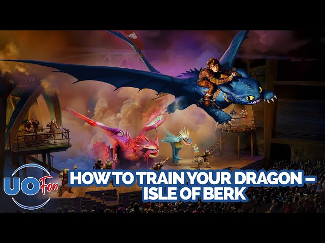 Epic Universe How to Train Your Dragon – Isle of Berk Details Revealed