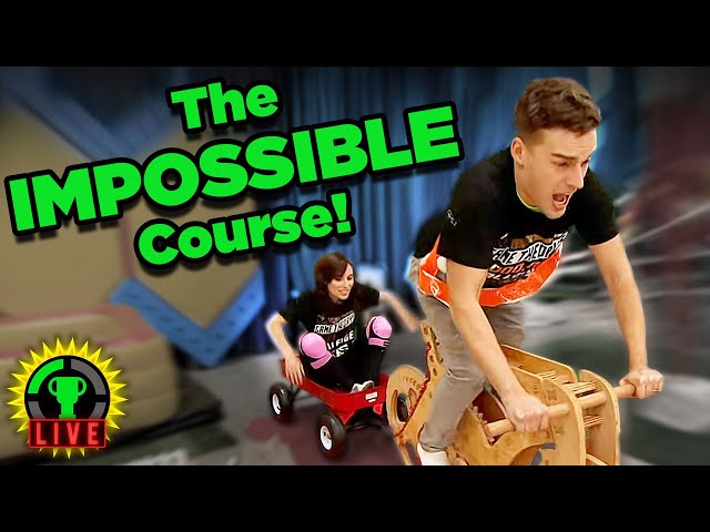The Weirdest Obstacle Course EVER! w/ Mark Rober & More (Game Theory $1,000,000 Challenge)