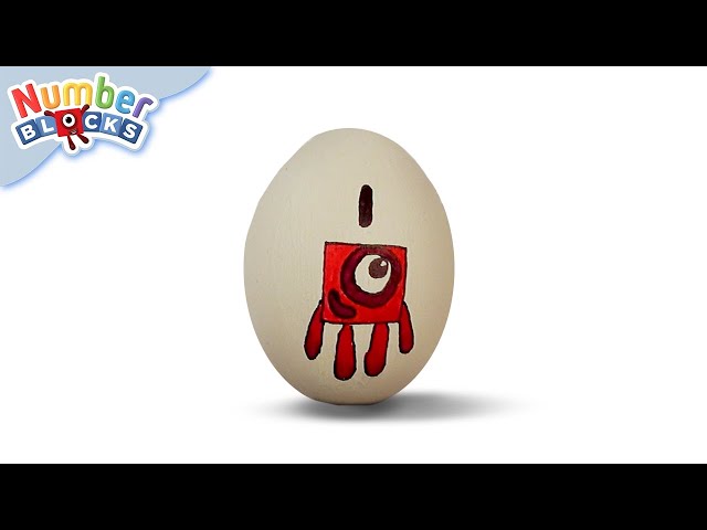 🐣 Easter Egg Painting with Numberblocks 🐰🥚 DIY - Arts and Crafts | Learn to count | Numberblocks
