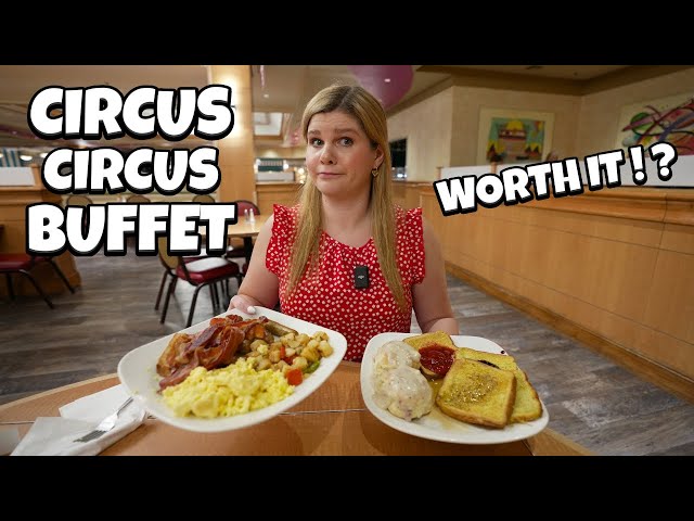 I Tried the $25 Circus Circus Brunch Buffet in Las Vegas... 🤔
