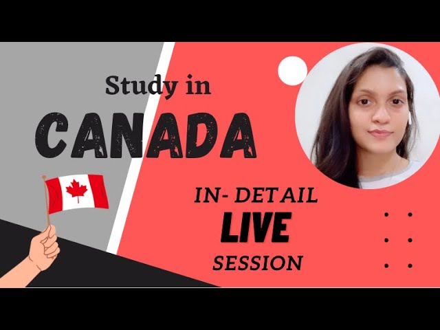 Study in CANADA l Eligibility l Courses lDeadline| lFees l Live Session P2  | First Step Overseas |