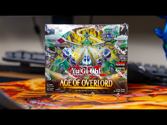 New Yu-Gi-Oh Set is Out! Age of Overlord!