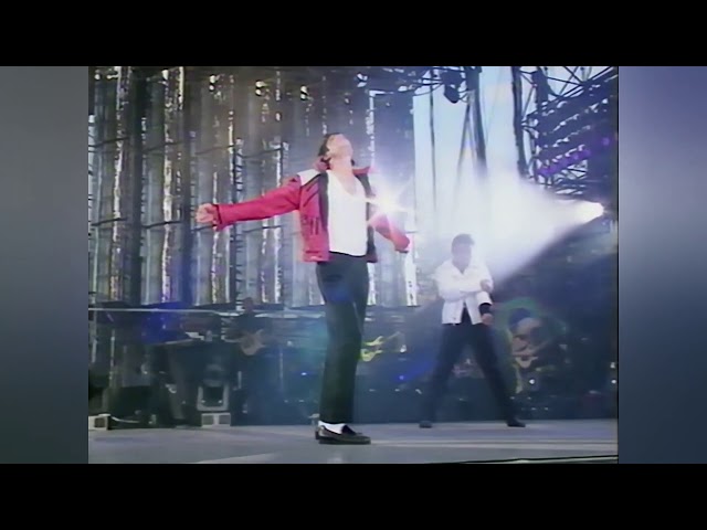Michael Jackson   Beat It Dangerous Tour In Oslo Remastered