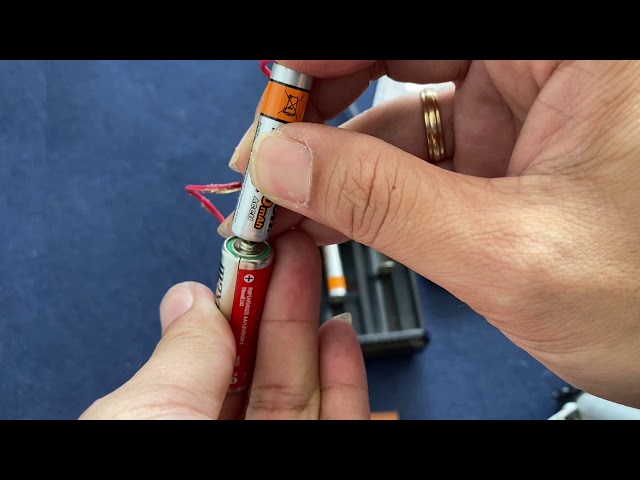 How to fix recharger AAA battery not charging