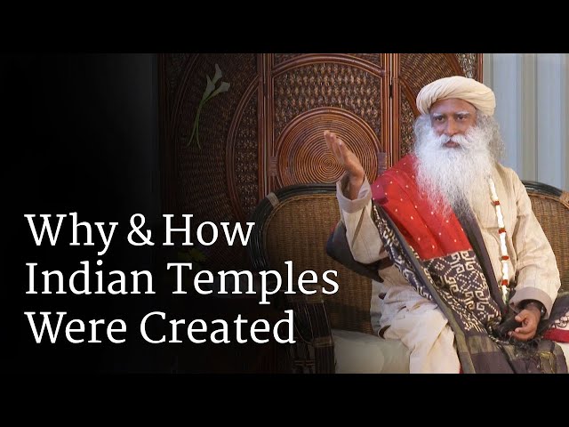 Why & How Indian Temples Were Created | Sadhguru | Shemaroo Spiritual Life
