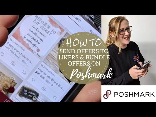 How To Send Offer To Likers & Bundle Offers on POSHMARK | Step by Step Demo Online Reseller Tutorial