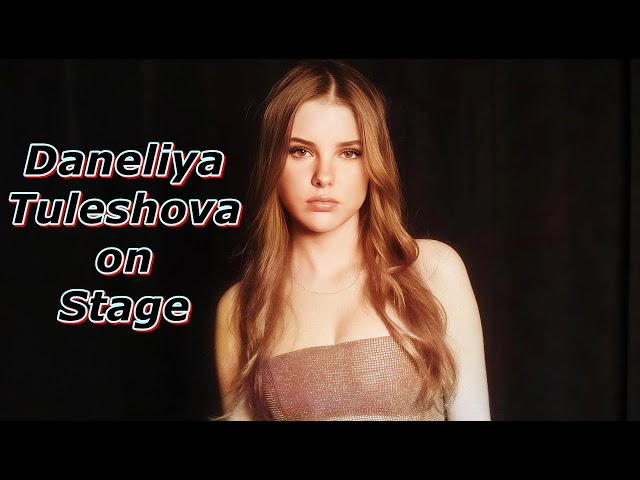 Daneliya Tuleshova on Stage