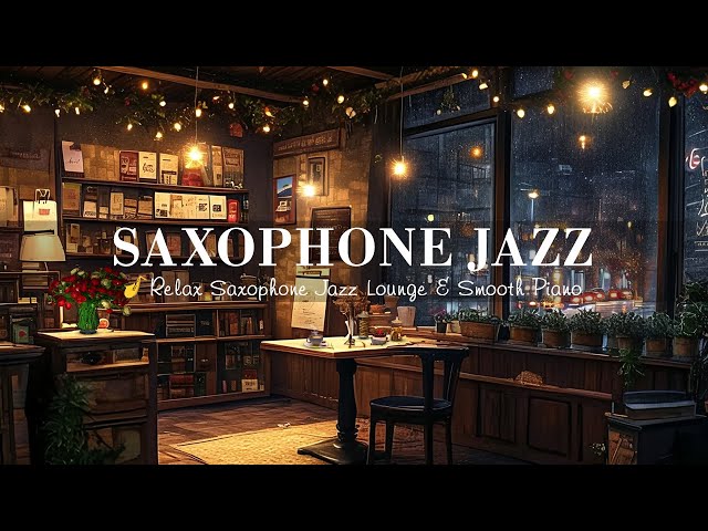 Sweet Saxophone Jazz for Late Night 🎷 Relax Saxophone Jazz Lounge - Smooth Piano Jazz Music