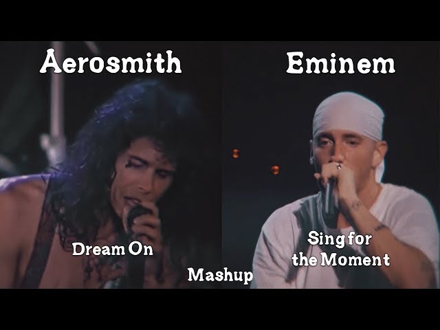 Eminem X Aerosmith - Sing for the Moment/Dream On Mashup (HQ Remake)